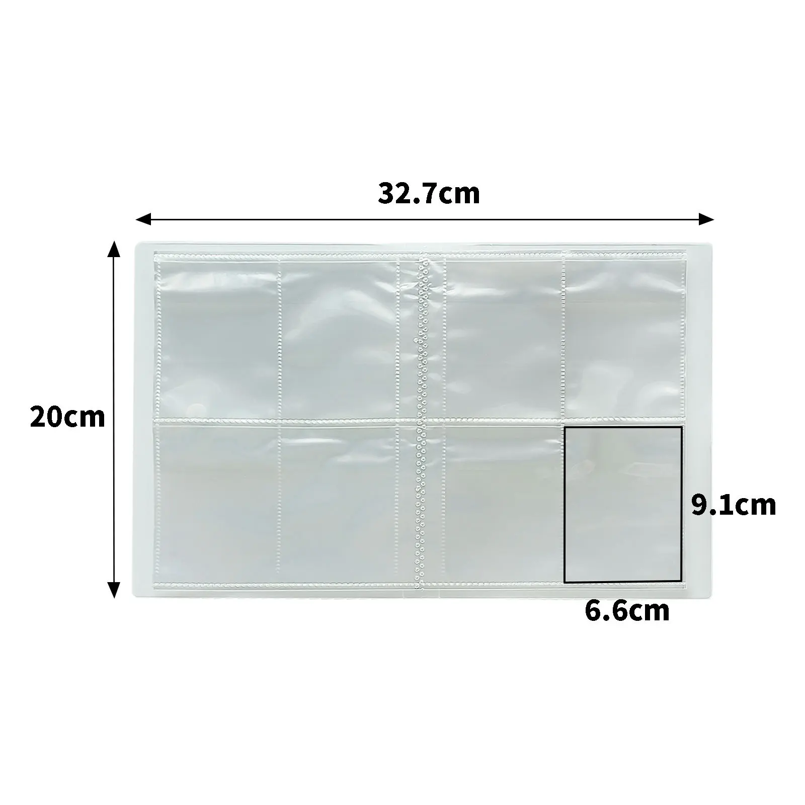 Children's Card Game Collection Binder - 120-Unit Album and Folder Set