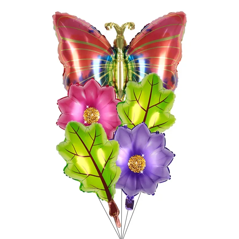

Colorful Butterfly Foil Balloons Christmas New Year Decorations Wedding Birthday Party Supplies Animal Helium Globos Kids G