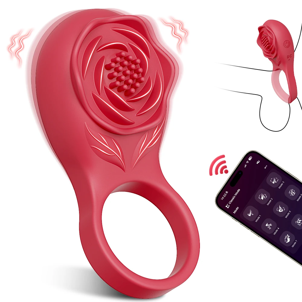 Penis Ring for Men Couple Semen Cock Ring Penis Ejaculation Delayed Vibrating Cock Ring Sex Erotic Toys For Male Ring For Adult