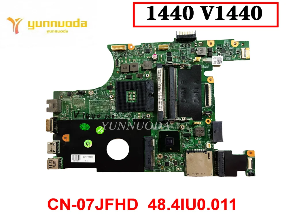 

Оригинальная материнская плата для ноутбука Dell 1440 V1440, модель iu011 DDR3L DDR3 HM57, протестирована, хорошая Бесплатная доставка