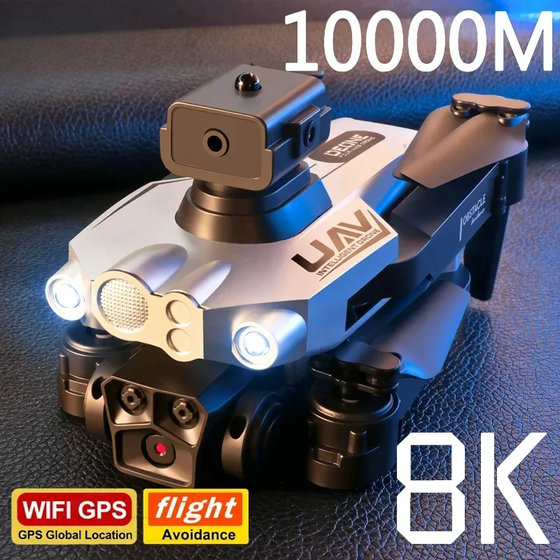 Remote Control Drone Bexine LU200 Drone 8K 5G GPS Professional HD Aerial Photography Triple-Camera WIFI Obstacle Avoidance Optical Flow RC Drone
