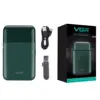 VGR 390 mini single blade cordless beard trimmer razor rechargeable foil electric face body shaver for men 2