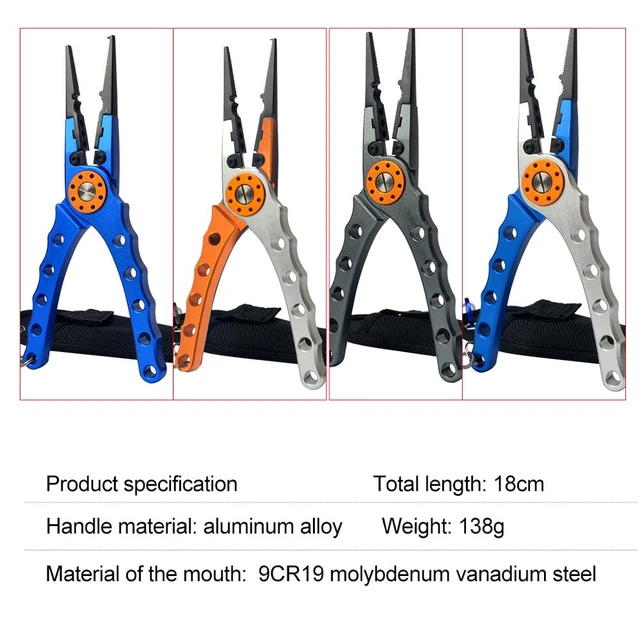 Fish Pliers Ergonomics Anti-slip High-strength Multifunctional Cut Fishing  Line Fishing Tied Hooks Pliers Angling Equipment - AliExpress