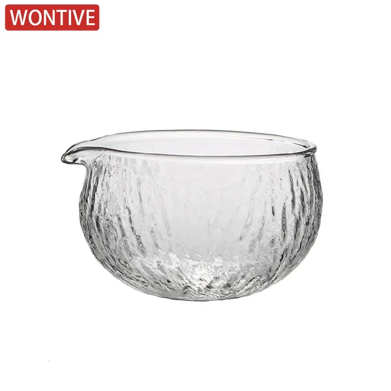 Japanese Matcha Bowl Hammer Textured Glass Tea Bowl Tea Set Accessories Song Dynasty Tools Vintage Kung Fu 1pc