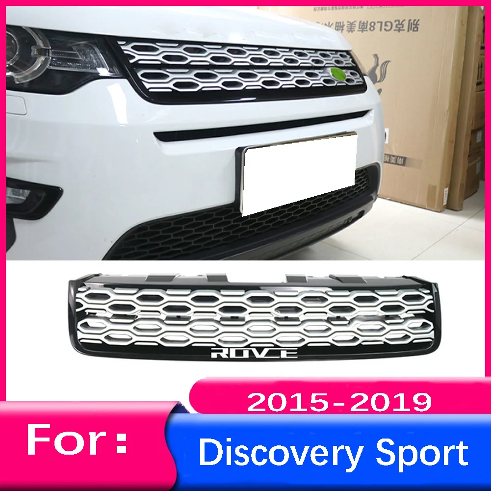 

Car Front Bumper Grille Centre Styling Upper Grill For Land Rover Discovery Sport L550 2015 2016 2017 2018 2019