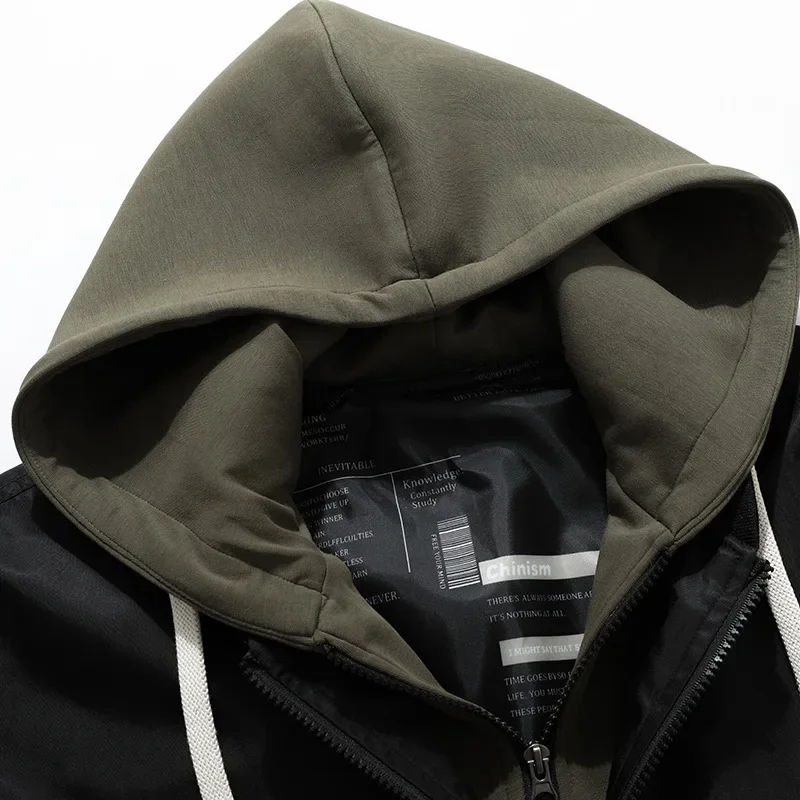 Casual coat men spring autumn 2023 new large size cargo jacket