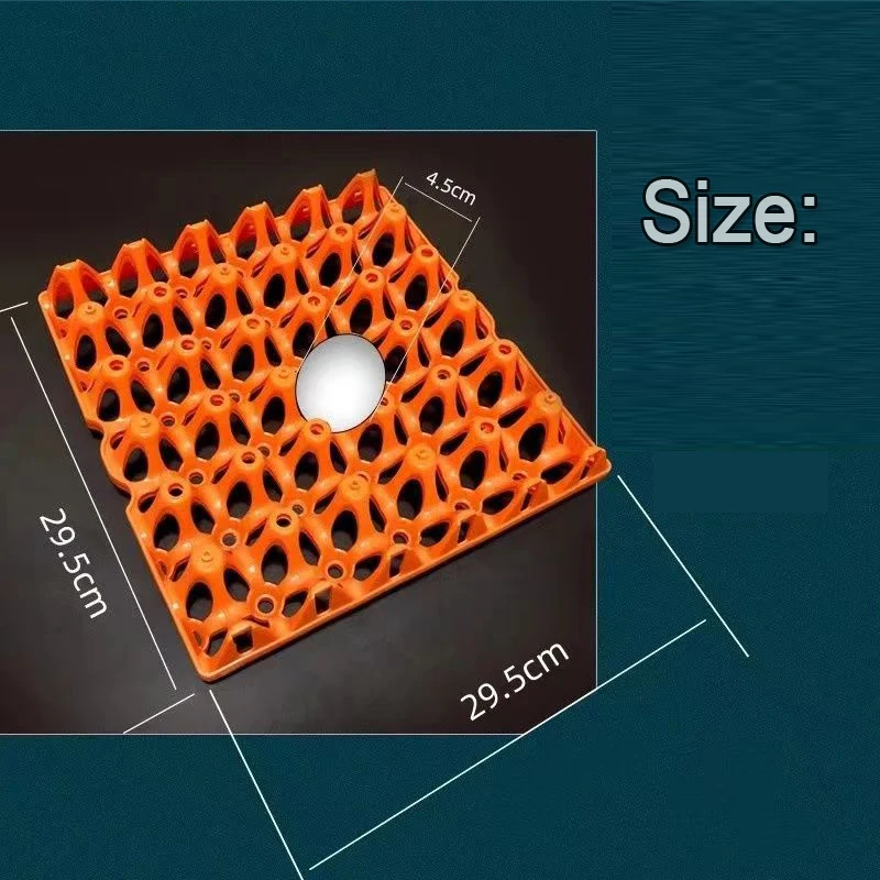 5pcs/10 pcs Plastic Egg Tray Transport Thickened Turnover Box Farm tools Long-Distance