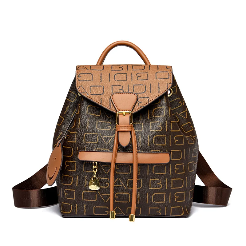 High Quality Cow Leather Women Backpack Fashion Luxury Ladies Travel knapsack Girls Shoulder School Bag Mochila
