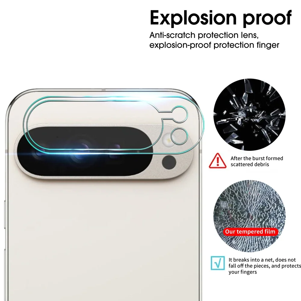 Premium Full Cover Tempered Glass Lens Protector
