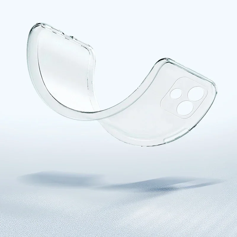 Clear Ultra Thin Soft TPU Silicone Phone Case - Premium Back Cover Housing