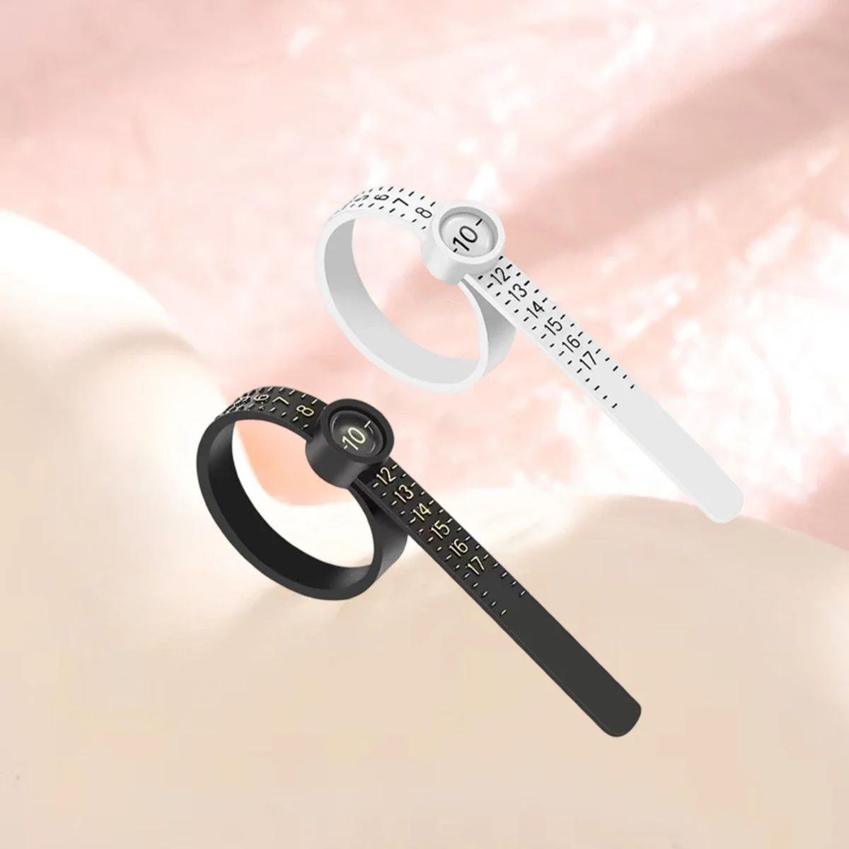 Premium Adjustable Ring Sizer with Magnifier for Precise Jewelry Sizing