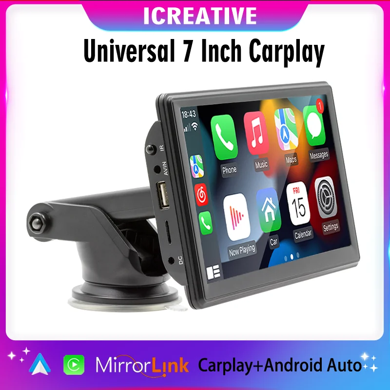 CarPlay Tablet Wireless Android Auto Pad AirPlay Phone Mirror Link Screen  GPS Navigation Monitor for Car Bus SUV Taxi Truck Van - AliExpress