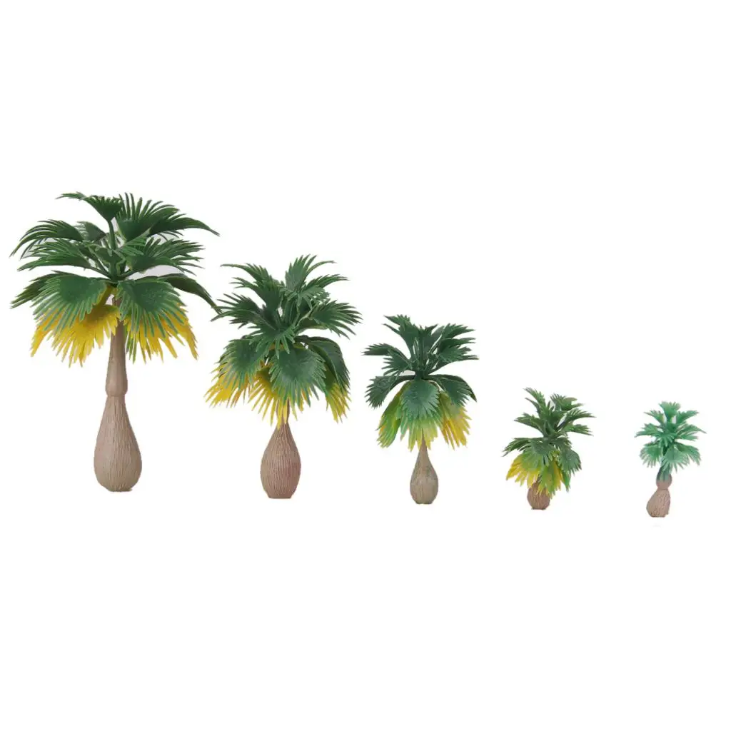 1 Train Scenery Palm Trees Perfect Architectural Model Supplies