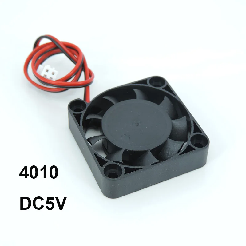 Ventola Di Raffreddamento 40x40x10mm 5V DC - 2 Pezzi, Cuscinetto Idraulico, Silenziosa - Per Computer, Notebook E Stampanti 3D