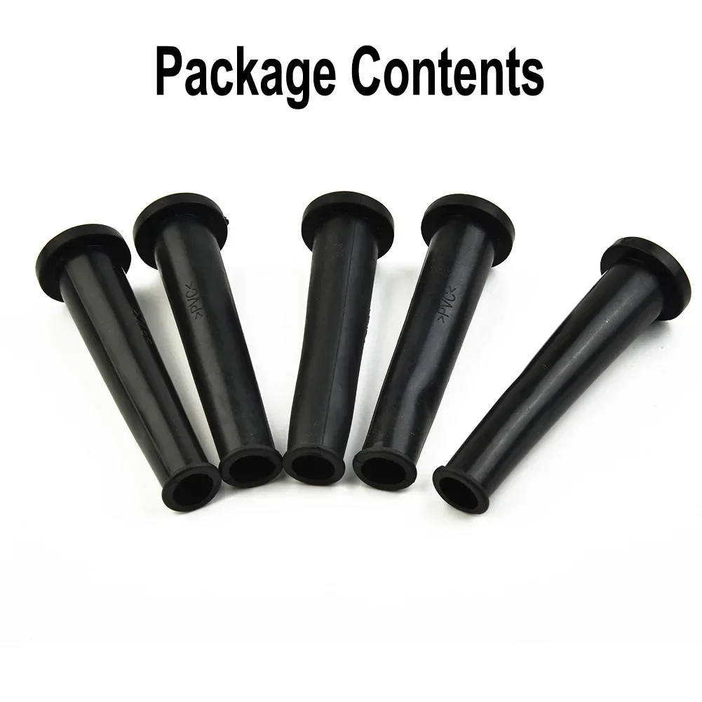 Cable Protector 5Pcs Rubber Wire Protector Cable Sleeve Boot Cover for Electric Drill Cable