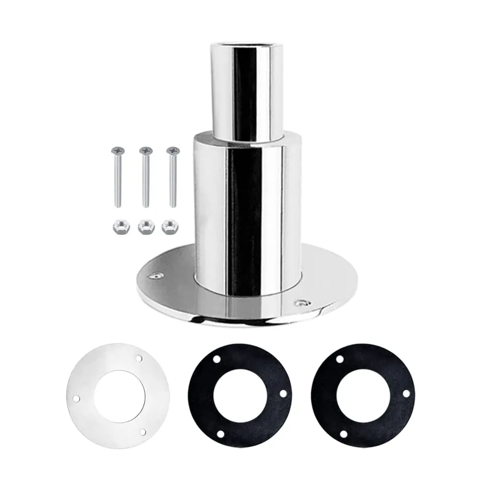 

Universal 24mm Stainless Steel Thru Hull Exhaust Fitting Tube Pipe Socket Hardware Part Air Diesel Heater For Boat Truck