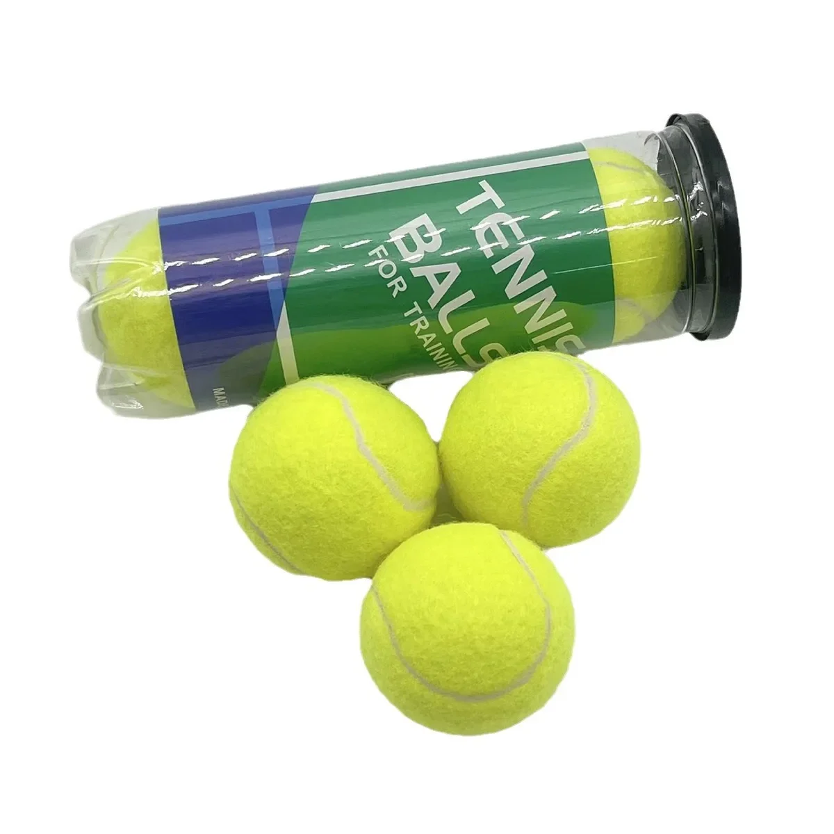 Tennis Balls Training Competition Pet Bite Ball 3 Buckets Pack