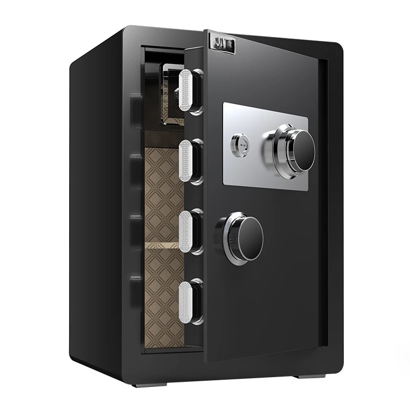 Mechanical combination lock, safe, old-fashioned household safe, all-steel small anti-theft key for safekeeping