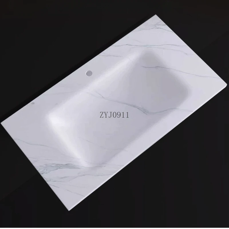 Minimalist Modern Bathroom Cabinet Combination Bathroom Intelligent Beauty Integrated Basin 90 Cm Muebles Para El Hogar