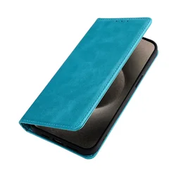 Premium Magnetic Wallet Phone Case with Card Slots and Flip Cover - Sleek and Functional for Mate 50 (LIGHT BLUE)