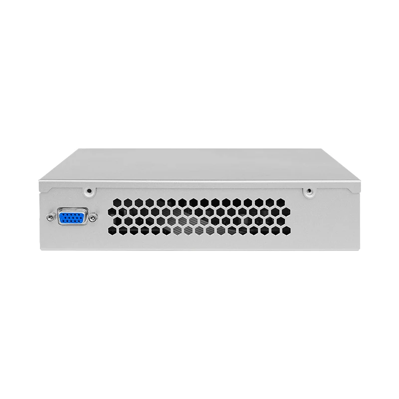 BKHD 9 Inch White N2600 Soft Router 4 LAN 1 RJ45 COM port VGA DC Mini PC Pfsense Linux Office Education Entertain Personal 2