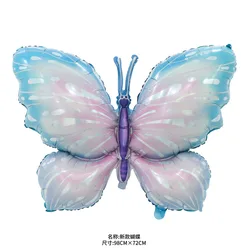 Elegant Purple & Pink Butterfly Cake Toppers with Party Tableware Set (DEEP BLUE)