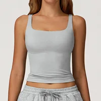 Gilet de Yoga pour femmes, soutien-gorge de Sport Sexy, vêtements de course, Fitness, haut court, sous-vêtements de Sport élastiques, séchage rapide, haut de gymnastique pour femmes 4