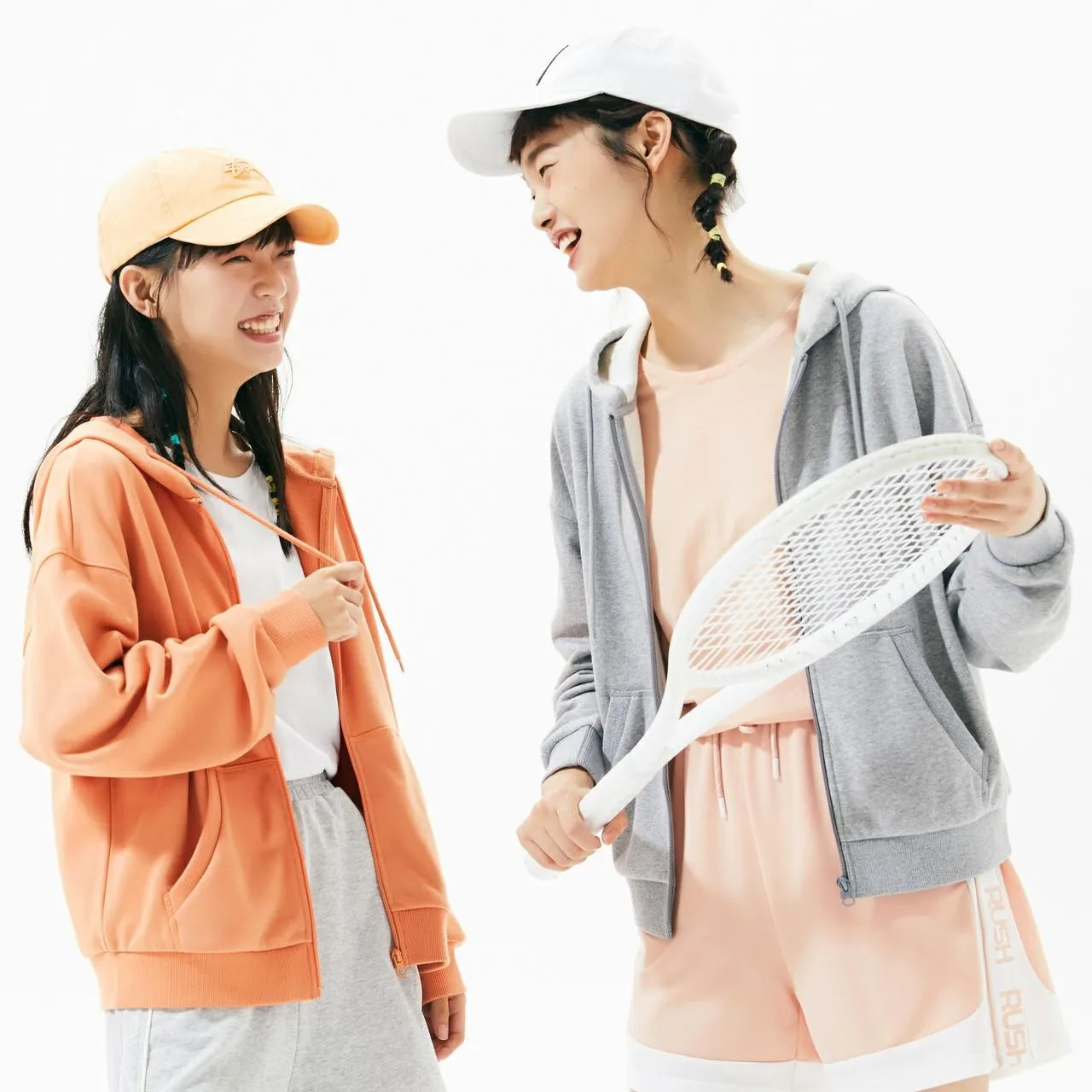 Metersbonwe Spring Autumn Hoodie Loose Simple Women Coat Multicolor Leisure Students Knitting Solid Color Sports Jackets 224859