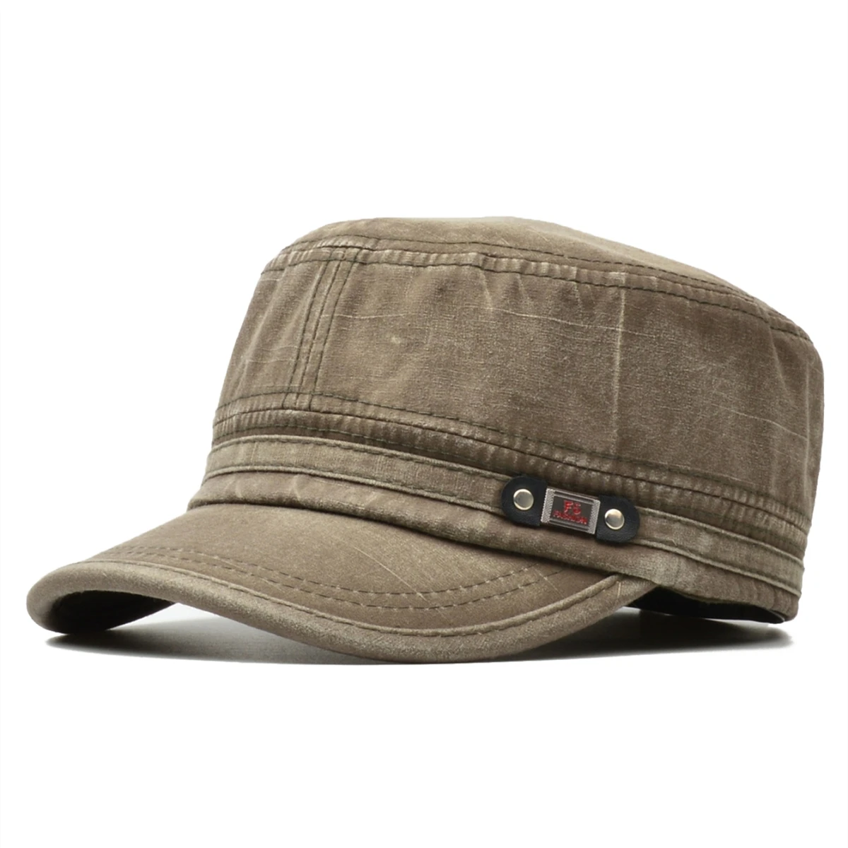 قبعات مسطحة للرجال والنساء قبعات للآباء من الشمس ق...