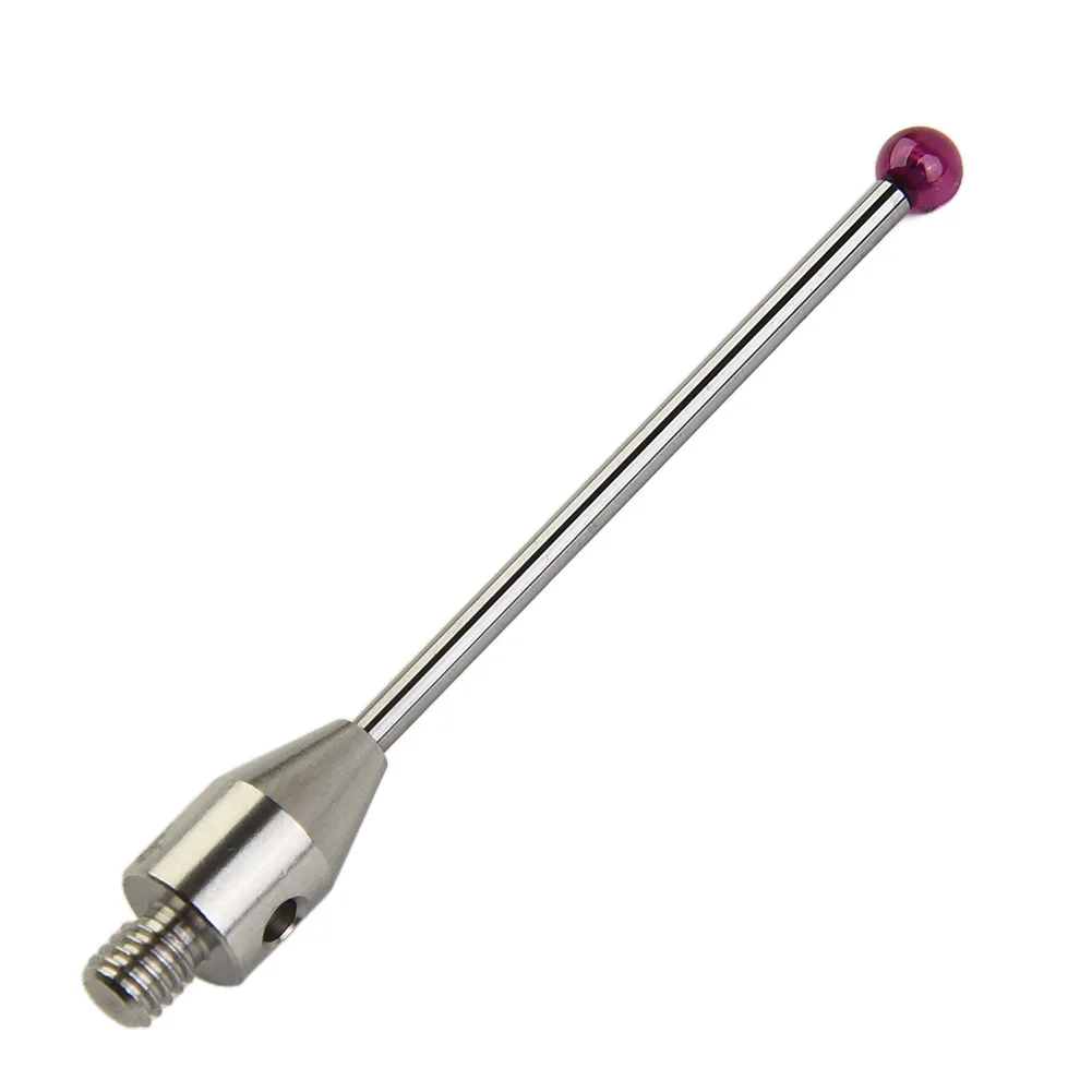 

50mm Touch Probe Styli Thread 4mm Rubine Ball 50mm Long CMM Stylus A-5003-4799 Probe Tip Stylus For CMM Machine CNC Machine