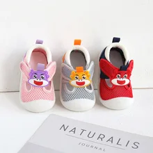 

Toddler Shoes Summer Baby Sandals Mesh Breathable Non-slip Sport Sandals Baby Outdoor Anti-collision Walker Shoes SKX004