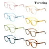 Turezing Reading Glasses Spring Hinge  HD Blue Light Lenses Fashion Prescription Glasses Women +0+1.0+2.0+3.0+4.0 1