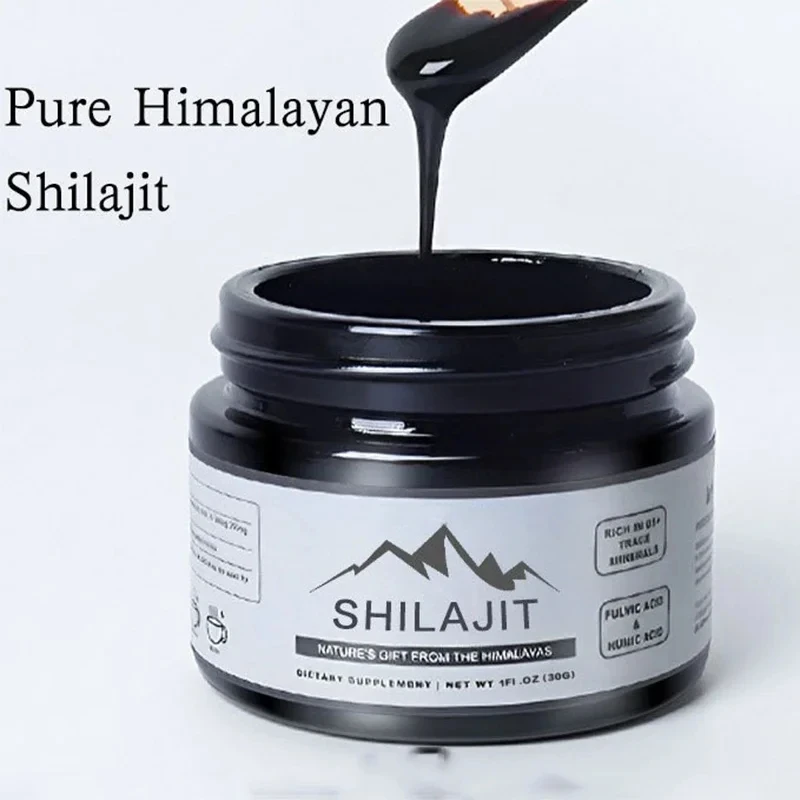 Pure Himalayan Shilajit Resin Natural Pure Shilajit Resin Lab Fulvic Acid Tested 85+ Trace Minerals