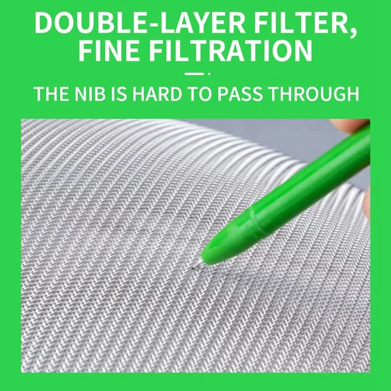 Fine Mesh Paint Strainer 60 Mesh Stainless Steel Paint Strainer Fits 5-Gallon Buckets To Filter Impurities From Durable B