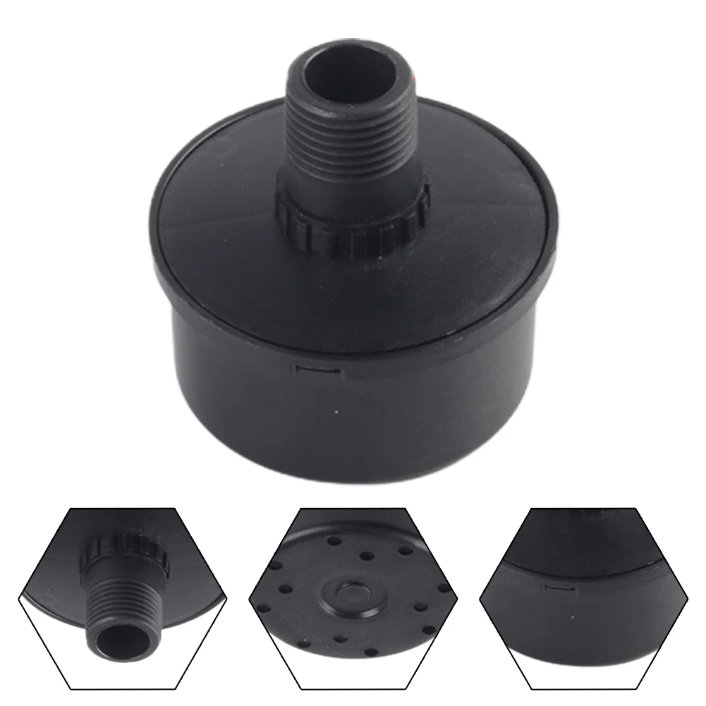 

20mm.Male.Thread Air Compressor Muffler Air Compressor Intake Filter Silencer For Direct Connection Air Compressor. Air Pum
