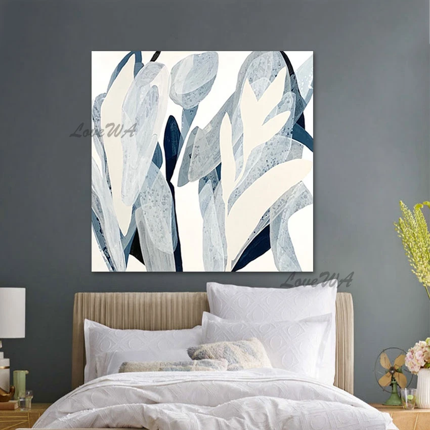 

Abstract Decor Acrylic Texture Canvas Art Hand Painted Artwork Frameless Wall Pictures For Living Room Contemporary Paintings