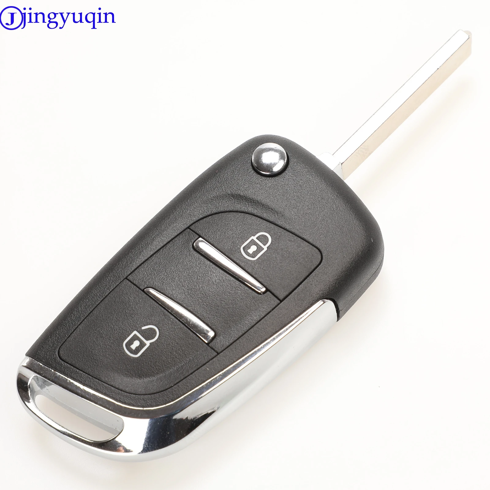 Key Shell Car Key Shell Key Case Modified Key Shell For Peugeot 306 407 807 Partner For Remote VA2/HU83 Blade Entry Fob Case 2/3 Button