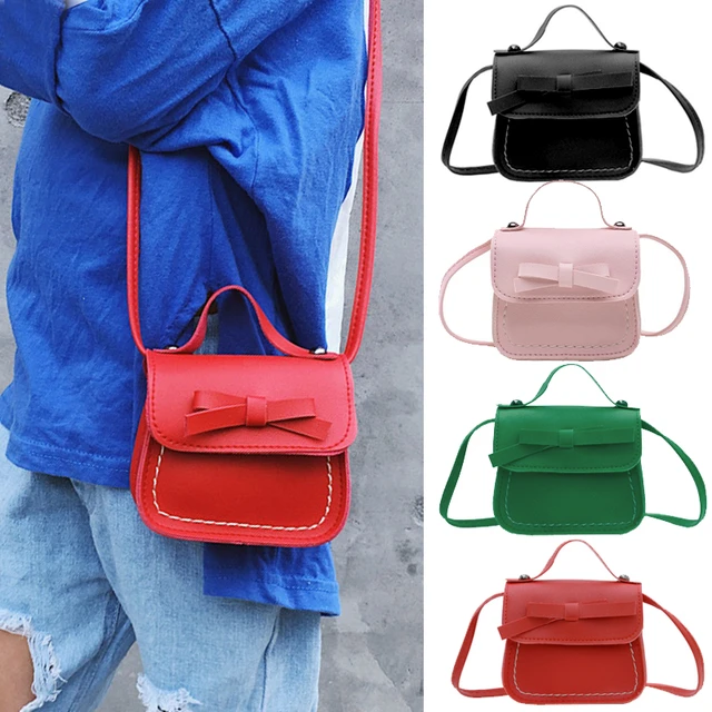 Kids Fashion Leather Handbags Girls Mini Crossbody Bag Cute Baby Princess  Coin Purse Shoulder Messenger Bag Gifts For Children - AliExpress