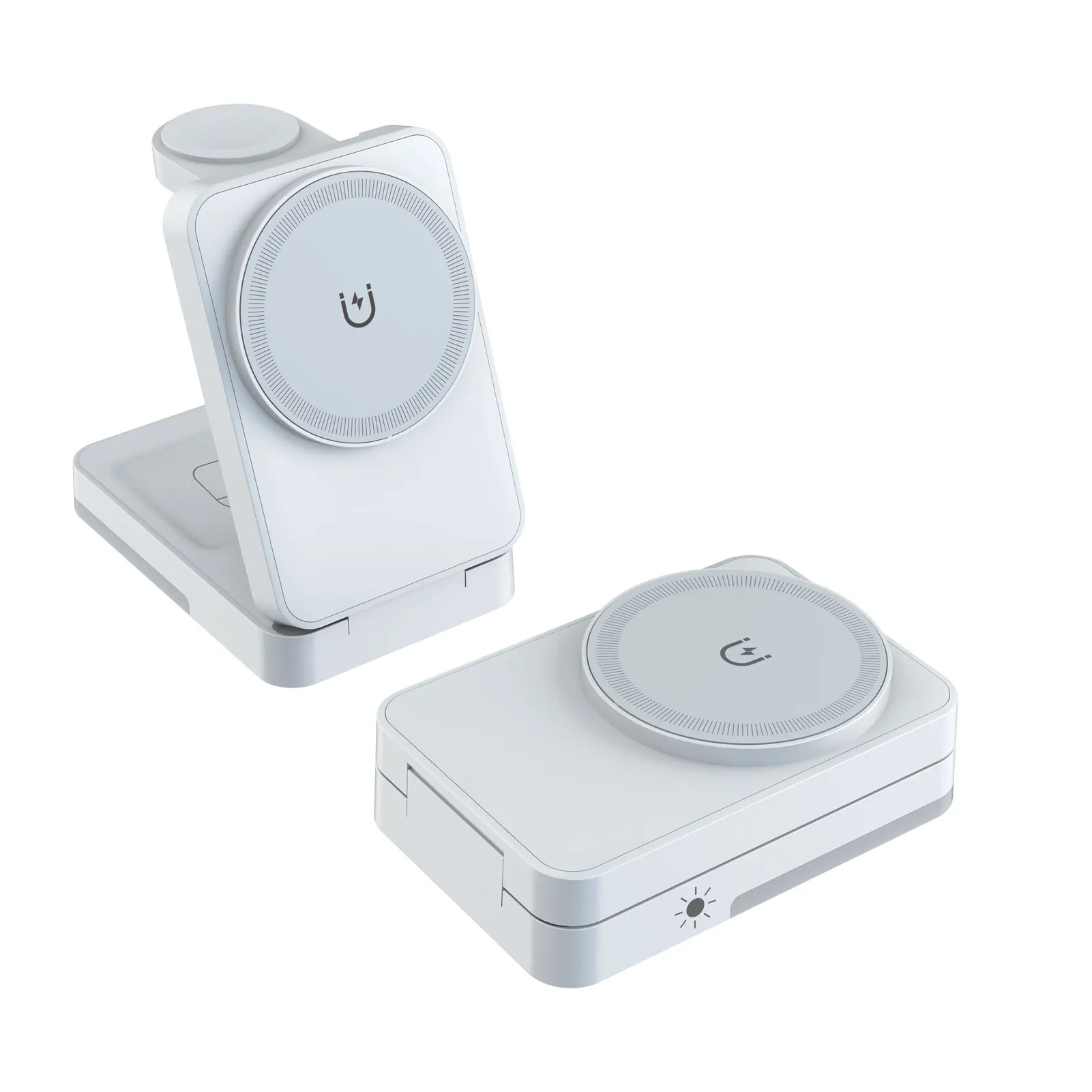 New 3-in-1 Wireless Charger, Compatible for Iphone12/13/14/15/16 Series, Compatible for Apple Watch2/3/4/5/6/7/8/9/10/Se/Ultra,