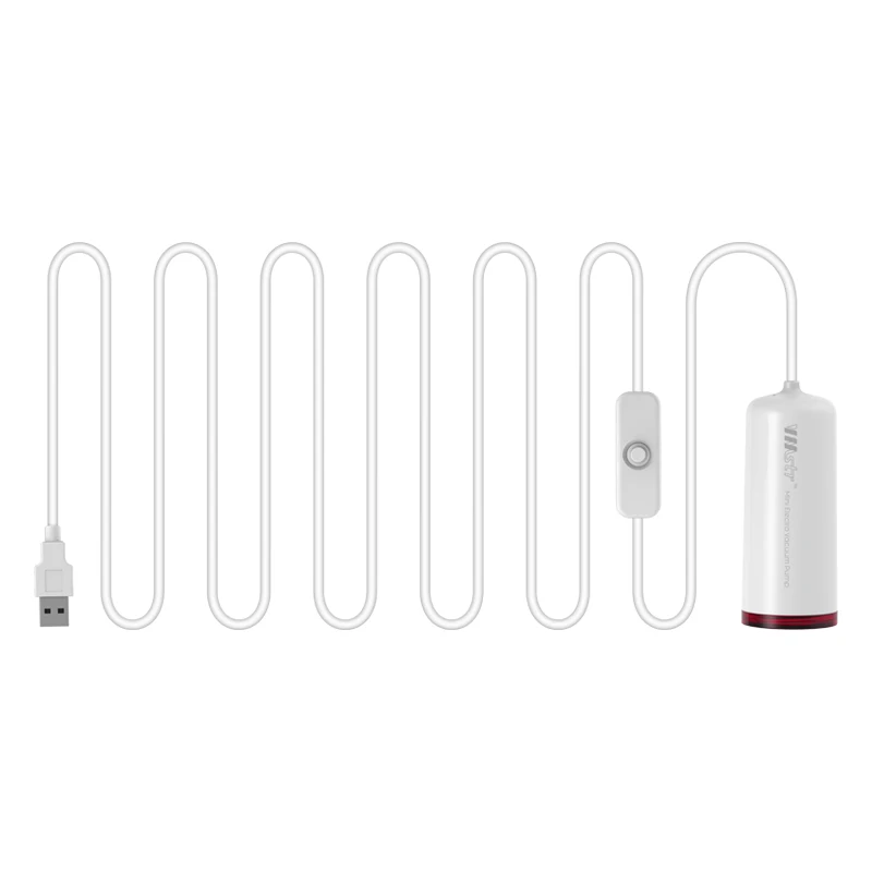 

USB Portable Handheld Food Vacuum Sealer Packaging Machine Film Container Sealer Vacuum Packer Household Vacum Sealer Machine