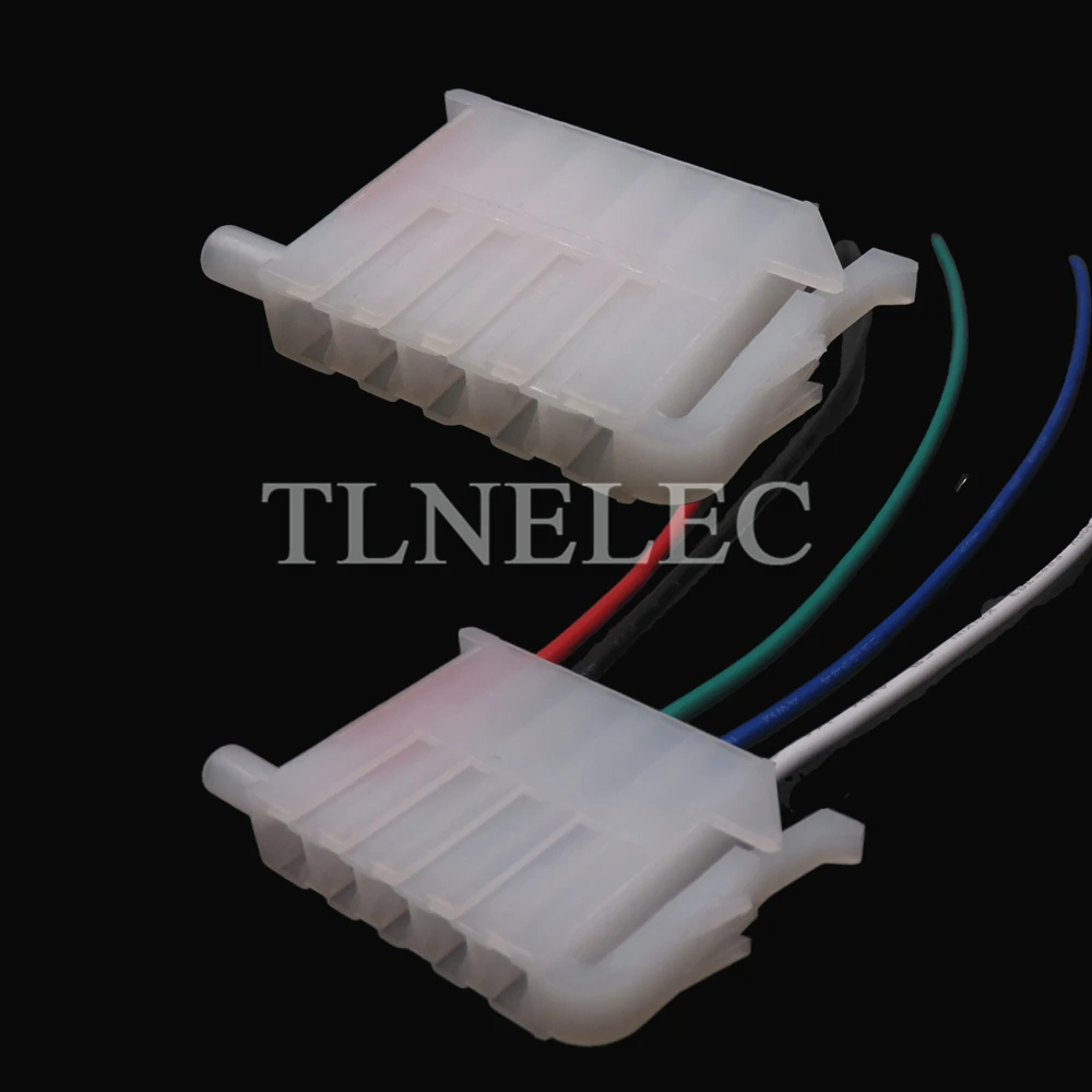 

5 Pin Way Automobile Wire Harness White Connector with Wires Auto Unsealed Sockets 357955968A