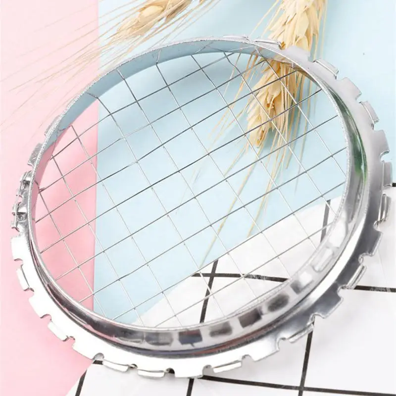 Stainless Steel Mashed Potato Hand Press Slicer Grid Cutter Egg Slicer Potato Mold Tomato Sectioner Vegetables 1~10PCS