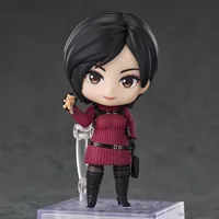 تمثال أنمي على طراز Q-Version من لعبة Resident Evil 4 Remake 2337 #   ليون 2761 #   ديكور مكتبي قابل للتجميع بتصميم وجه آدا وونج المتحرك للمعجبين 3