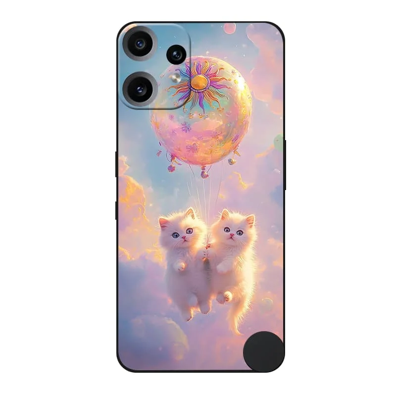 Sleek Black Silicone TPU Protective Bumper Case