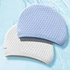 Silicone Swimming Caps Large Size Long Hair Ear Protection Swim Caps for Women Elastic Pure Color Swimming Cap Pool Accessories 2