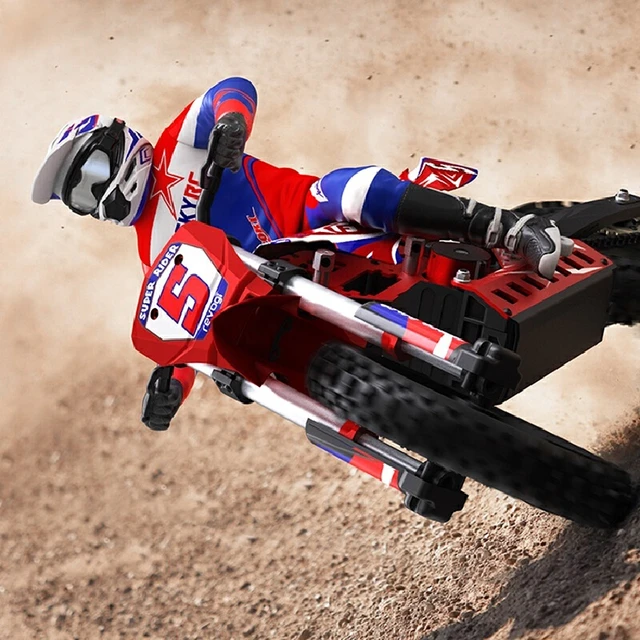 SKYRC SR5 Lightning Knight 1/4 RC Professional Simulation Off road Brushless Motorcycle with Gyroscope Remote Control Adult Toy 3