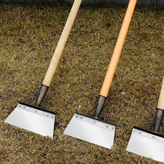 1PC Multi-Functional Outdoor Garden Cleaning Shovel Steel flat shovel ice shovel Weeding Planting Farm Weeding Tool Dropshipping 2