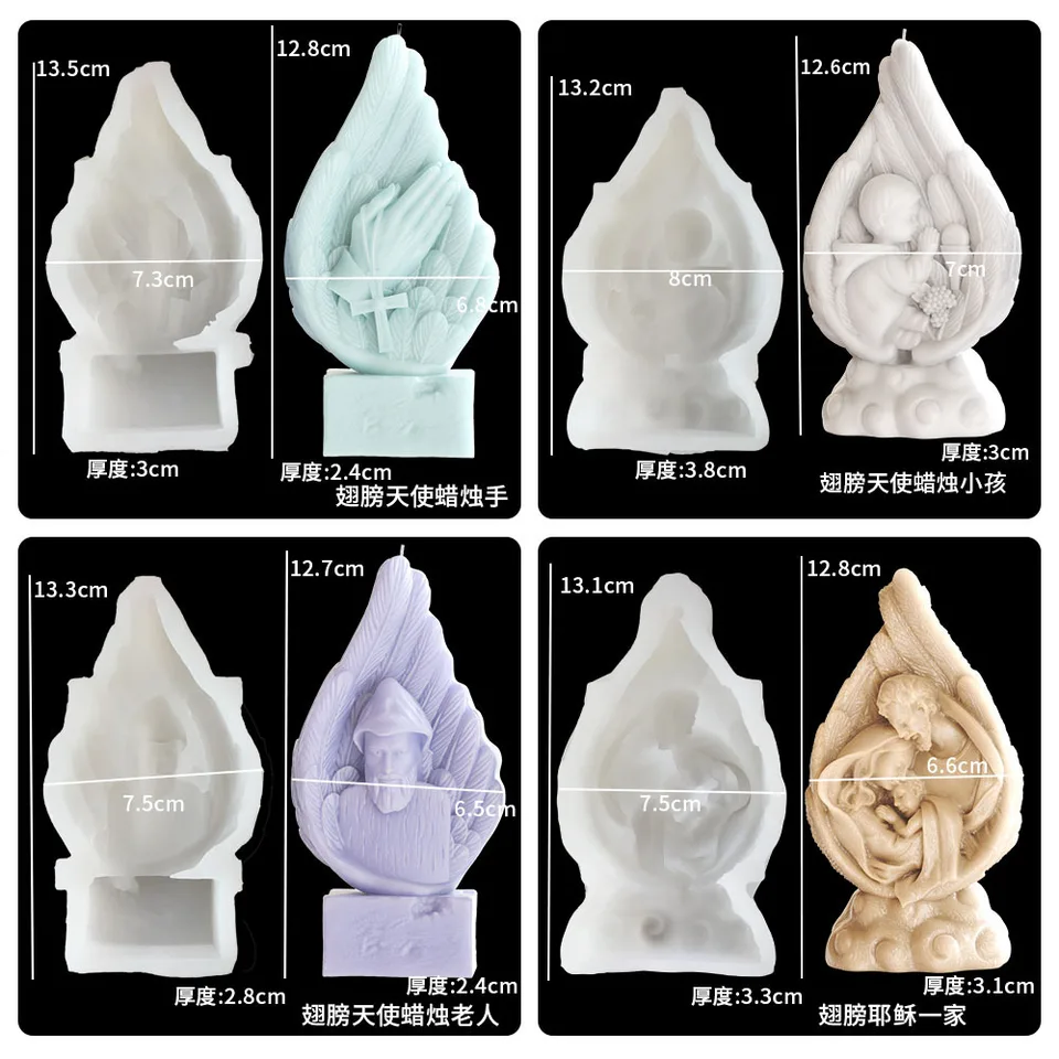 Stampo Per Candele In Silicone - UOVO PICCOLO | Con Le Api Distribuzione