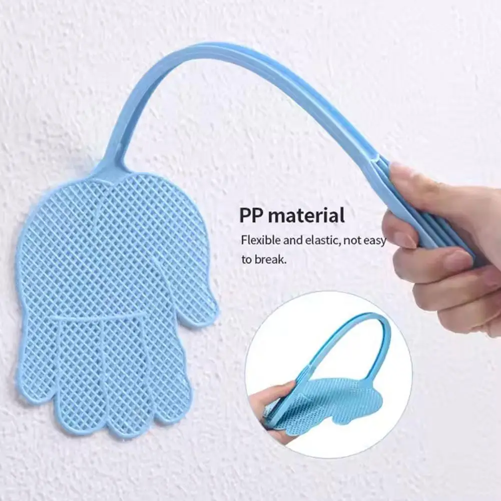 Plastic Fly Swatters Telescopic Extendable Fly Swatter Prevent Pest Mosquito Tool Flies Trap Retractable Swatter Garden Supplies