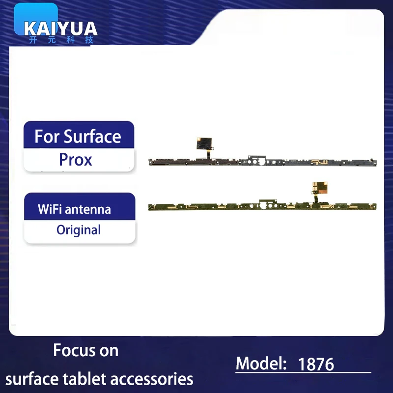 

For Microsoft Surface Pro X WiFi Antenna Wireless WiFi Radome Decoration Flexible Cable 1876 Original Components Plastic Frame